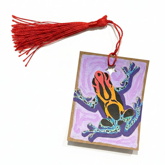 Poison Dart Frog Mini-Bookmark